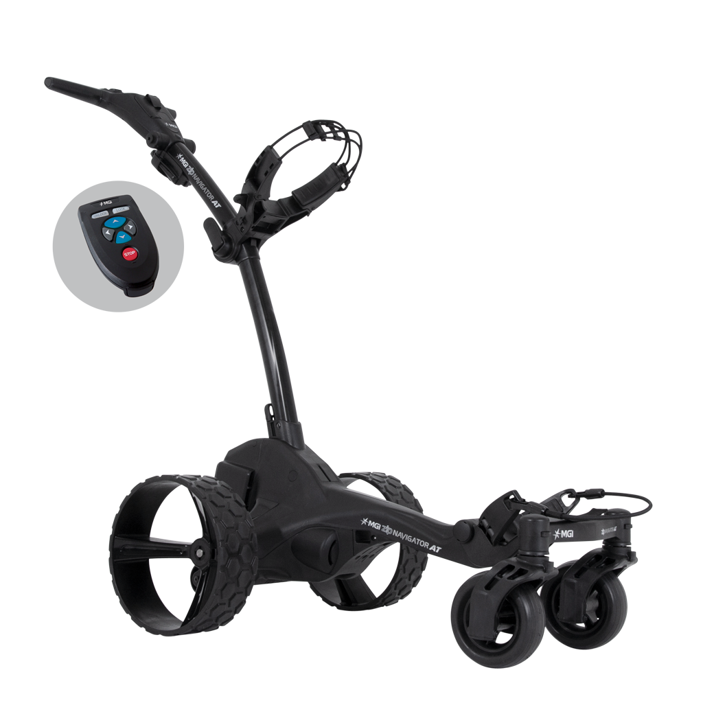 MGI Zip Navigator AT Electric Remote Controlled Golf Caddy & Cart