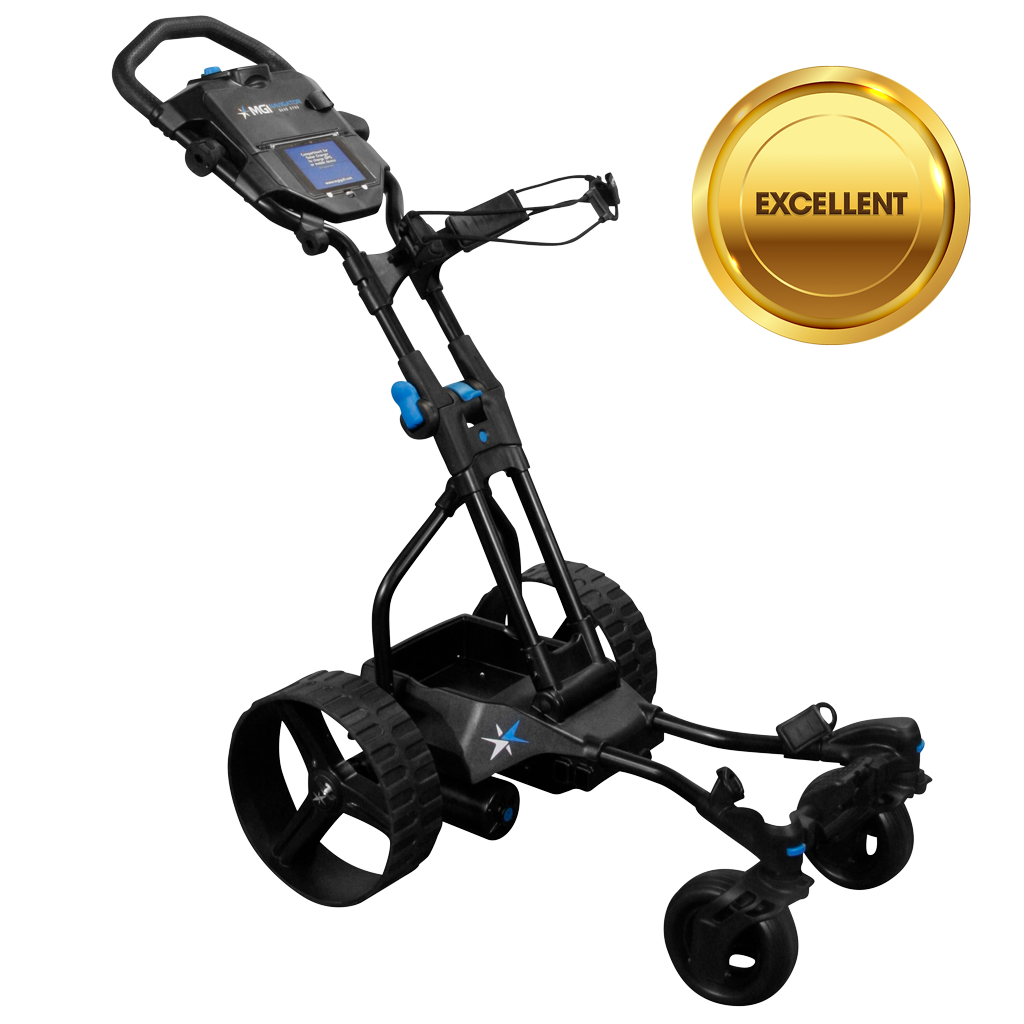 MGI Navigator Quad Electric Golf Caddy Refurbished Golf Caddies