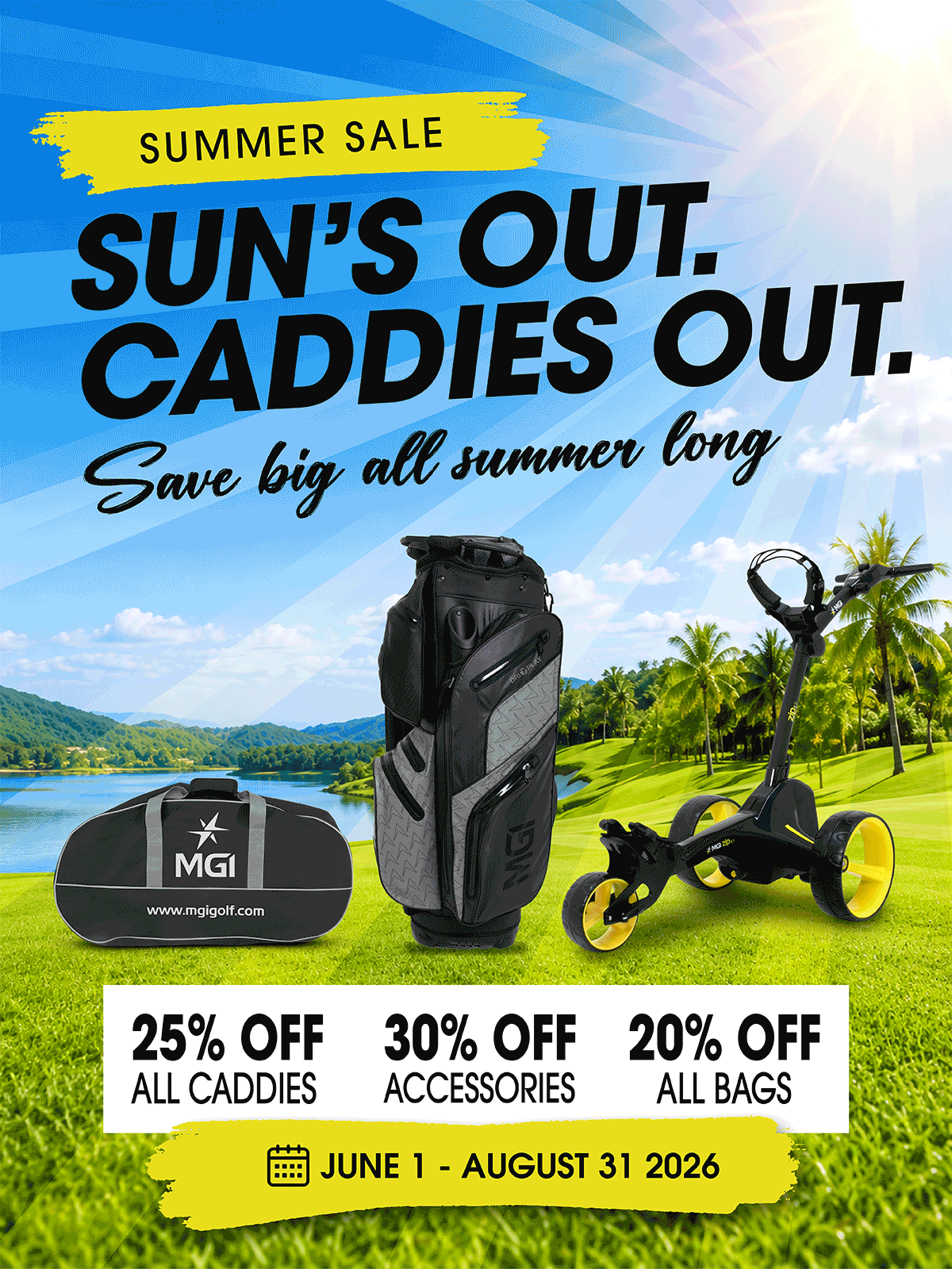 Refurbished Golf Caddies