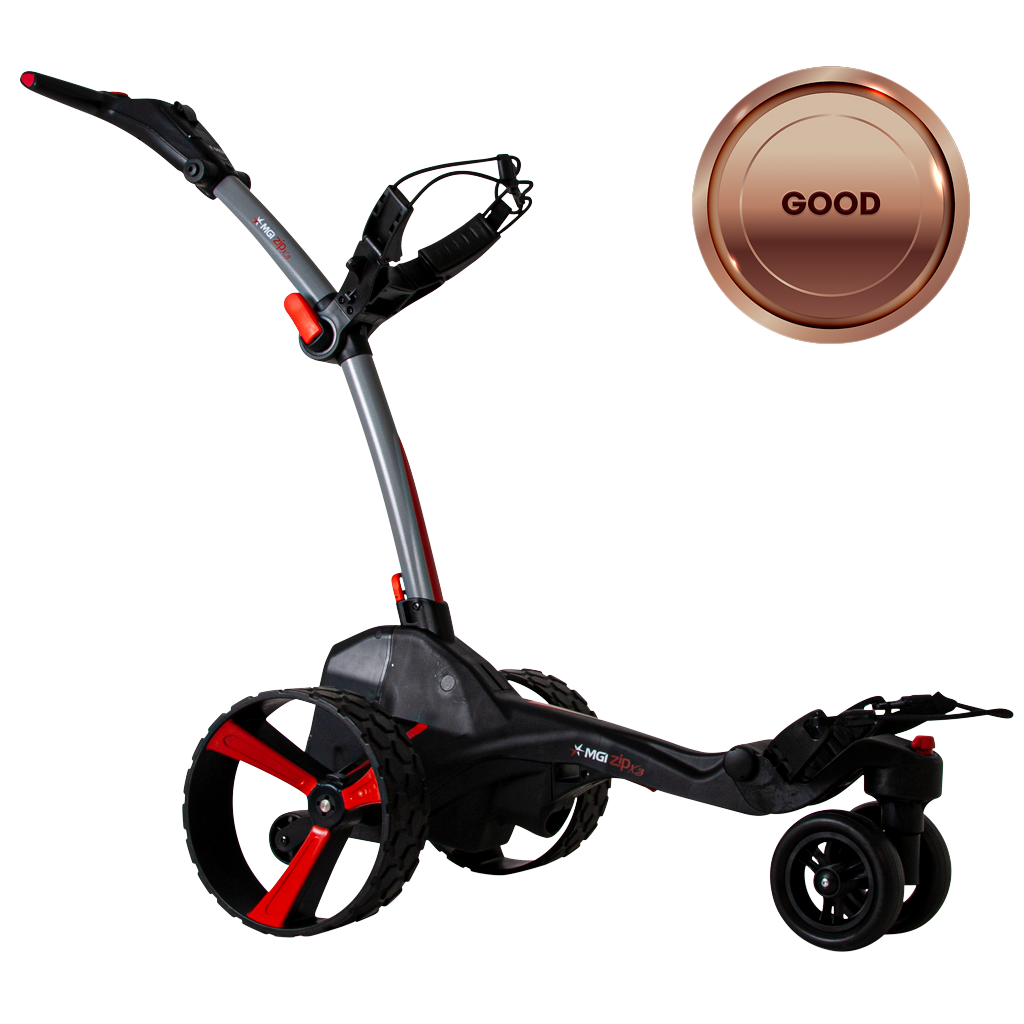MGI Zip X3 Electric Golf Caddy – Refurbished Golf Caddies