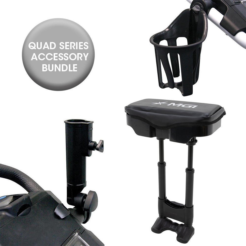MGI Quad Series Accessory Bundle (Seat, Drink holder, Umbrella Holder)